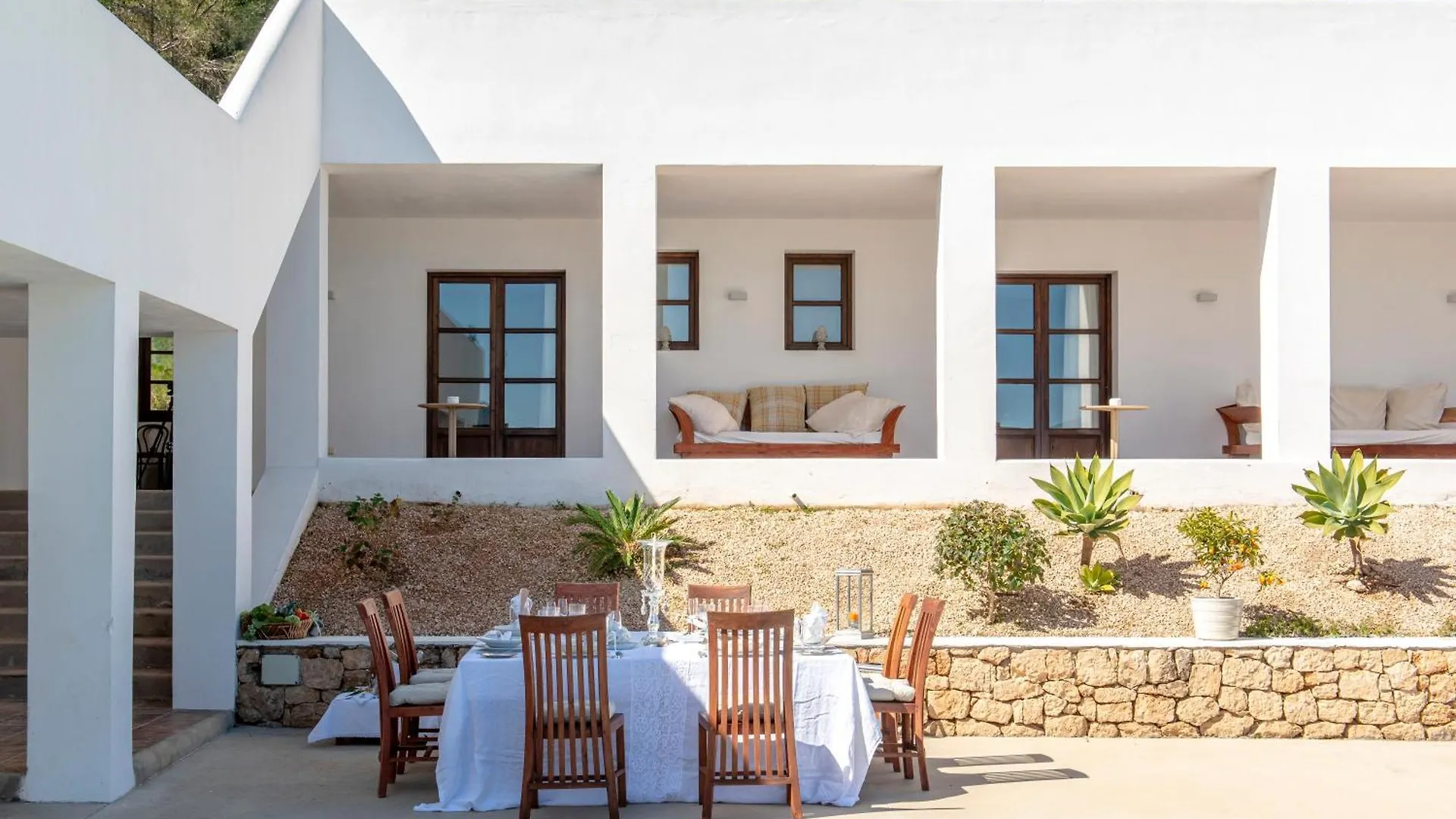 San Josep 6-Bed Villa Sleeps 14 Pool & Sea View 0*, San José Ισπανία